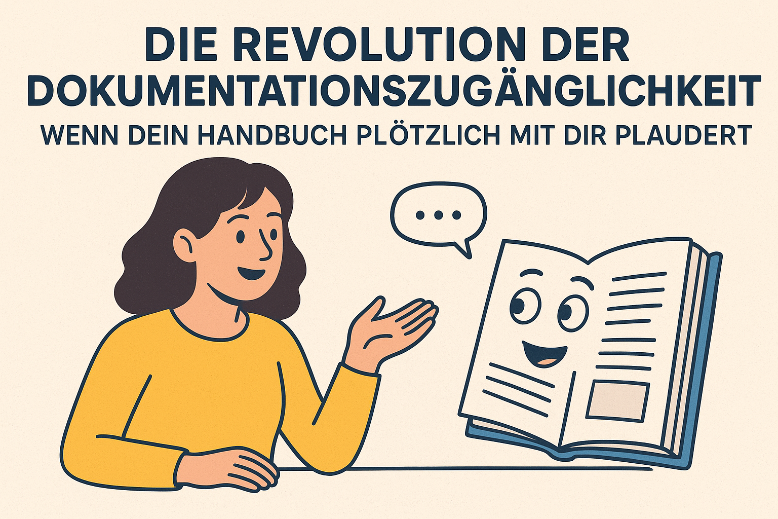 Die Revolution der Dokumentationszugänglichkeit – Wenn dein Handbuch plötzlich mit dir plaudert